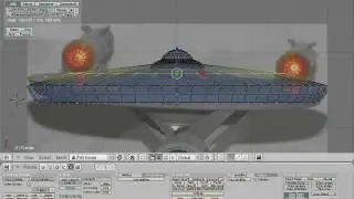 Star Trek 1701 Ship: Blender Tutorial Part 1