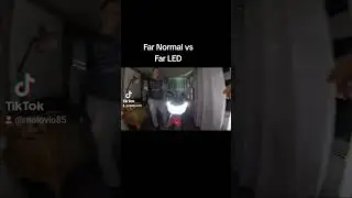 Far normal vs Far LED #hondacbr