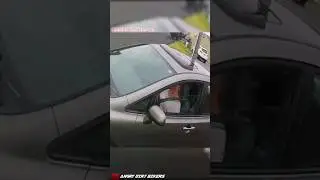 Stupid woman meets karma 