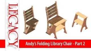 Andys Folding Library Chair Part 2