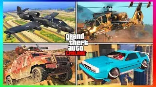DIE 10 BESTEN WARSTOCK CACHE & CARRY FAHRZEUGE / JETS / HELIKOPTER!