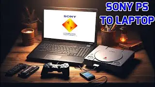 [PS1] How to connect the Console to a PC Laptop? HOW TO PLAY PS1 ON A LAPTOP MONITOR SCREEN