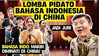 MAHASISWA CHINA IKUT LOMBA PIDATO BAHASA INDONESIA SE-CHINA!