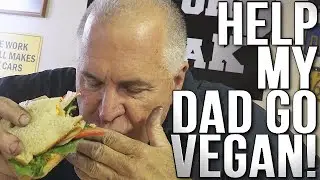 Help Dad Go Vegan! Ep. 1 - Replacing Turkey Burger Lunch