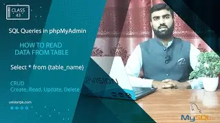 How to Run SQL Queries in phpMyAdmin, Read Data From Tables, Class 43 | Backend Development