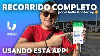 Cómo llegar del AEROPUERTO al CENTRO de MONTERREY usando URBANI 📲🚇🚍