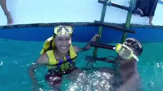Snorkeling in the sea of ​​karimunjawa
