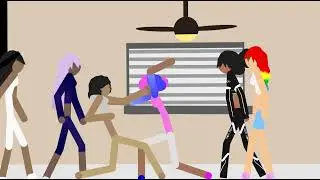 Dani vs Candy. Sticknodes animation.