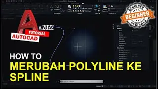 AutoCAD Cara Merubah Polyline Ke Spline