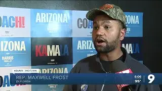 Young Americans: Gen Z congressman makes pitch for Harris-Walz to UofA crowd