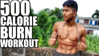 Jump Rope Workout to burn - 500 CALORIES
