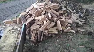 Сколько дров за 8 часов можно наколоть дровоколом Tirex