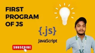 Write Your First Program In JavaScript || Download You Vs Code And Write Your First Program in JS.