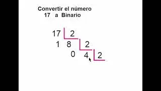 convertir del sistema decimal al binario   parte 2
