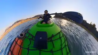 Kayaking around on my favorite lake
