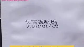 Coding Machine Food Beverage Medicine Code Printer  Handheld Coding Tool Coding Date Printing