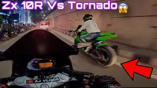 Ninja Zx10r VS Benelli Tornado🥵 | Street race😱 AJ Vlogs 46