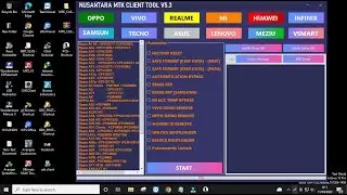 NUSANTARA MTK CLIENT TOOL V5.3  | Unlock FRP, User Lock, Mi Account, Huawei ID All MTK FREE!!!