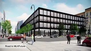 MLK Library Modernization Final Designs Fly Thru Video