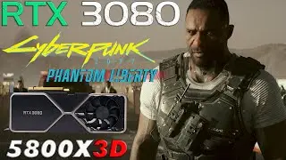 Cyberpunk 2077 - RTX 3080 + 5800X3D | FSR 3 Frame Gen Mod | DLSS Balanced | 1440P Path Tracing