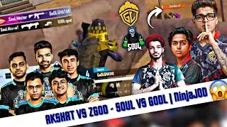 Soul vs Godlike - Hector Vs Ghatak | NinjaJod Almost 1v3 SouL 🔥