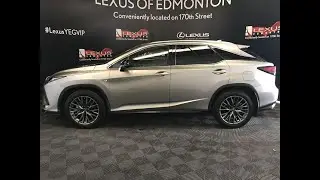Silver 2020 Lexus RX F Sport Series 2 Review Edmonton Alberta - Lexus of Edmonton