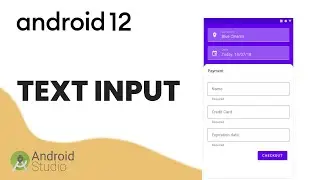 How to CREATE a TEXT FIELD in ANDROID STUDIO APP | #2022 #android12 #development #easy #fast #learn