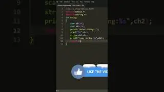 String in C Programming using strcpy function || 