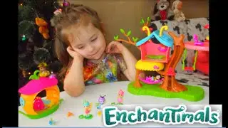 Распаковка!! Enchantimals Домик бабочек! Друзья букашки Enchantimals! Enchantimals Домик букашек!