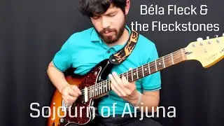 Bela Fleck and the Fleckstones - Sojourn of Arjuna / Banjo Solo played on Guitar