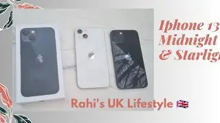 Iphone 13 Midnight & Starlight 128gb Unboxing 2023