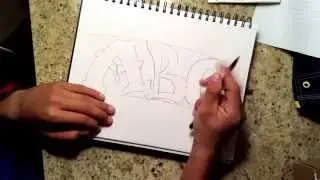 Graffiti-piecing tutorial