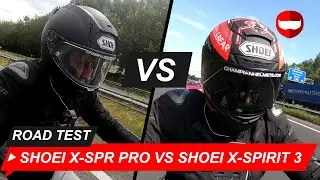Shoei X-SPR Pro vs Shoei X-Spirit 3 - Review & Roadtest - ChampionHelmets.com
