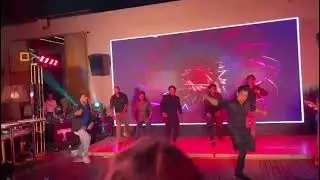 Groom's Dance Performance with Friends