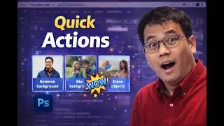 Using Quick Actions in Photoshop on the Web