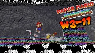 Paper Mario Sticker Star TTYD Mod. W3-11 Holey Thicket