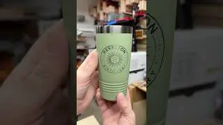Another great tumbler off the laser