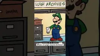 What’s in Luigi’s Secret Archives? #mariobros