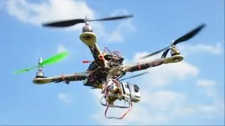 Brushless gimbal Quadcopter Aerial Reel