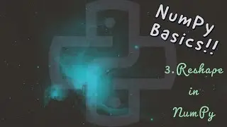 Reshape Numpy ! Python