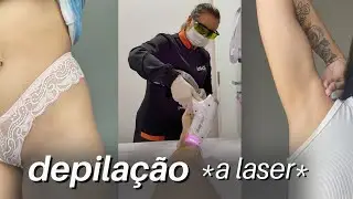 *depilação a laser* minha experiência + vlog da sessão