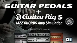 GUITAR PEDALS + GUITAR RIG 5 [Clean Tone and External Distortion].