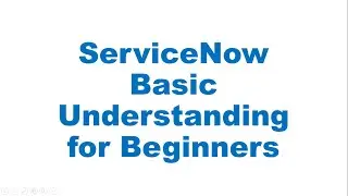 #ServiceNow
