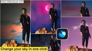 How to change sky in photo || Lightleap premium app download for free🔥
