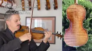 H. Ellersieck violin, J. Guarneri model, 1927, Los Angeles / Lynn Harrell / Metzler Violin Shop