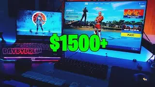 The BEST Laptop Gaming Setup ($1500+)