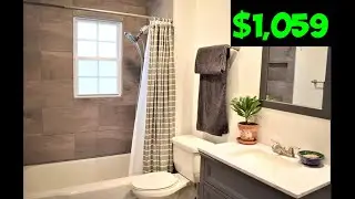 The Cost To Remodel a Bathroom DIY| The Real Cost