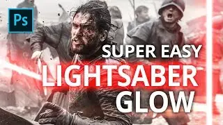 Lightsaber Effect Tutorial with Adobe Photoshop CC 2019