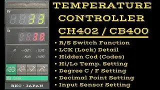 Digital Temperature Controller | RKC | CH402 | CB400 | REX Series | Wiring of Temperature Controller