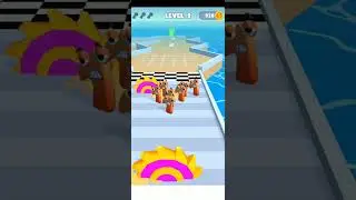 Number Run Merge 3D Math Gameplay || Number Run Merge 3D level 9 Number Run Merge puzzle gameplay 9